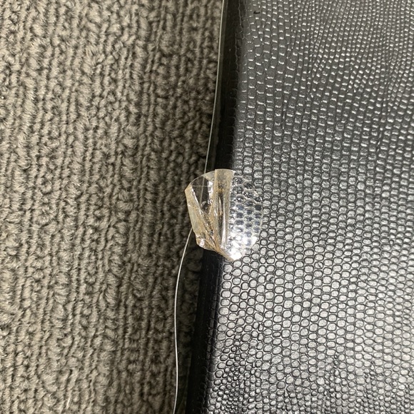 OfficeMax Ipad Case with Pen Set Silver Black Pebble Snap Closure 10" X 8" New - Picture 10 of 10